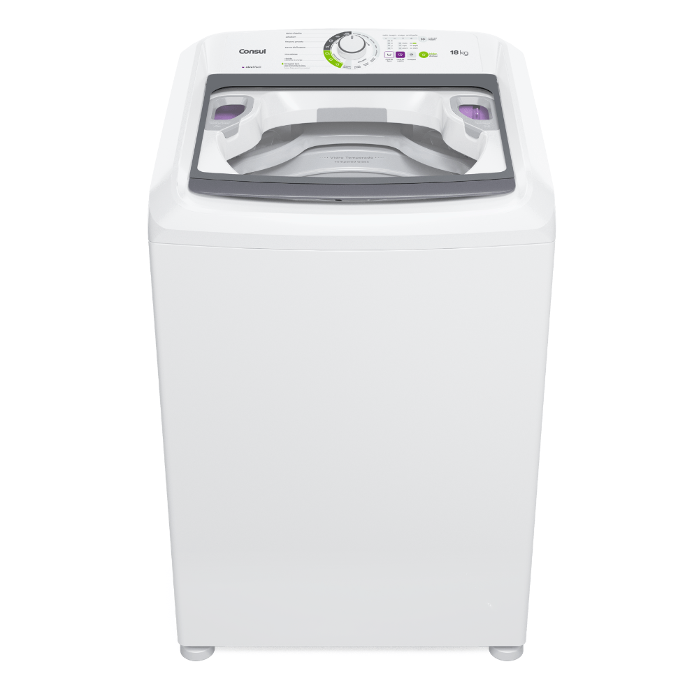 Máquina de Lavar Consul 18Kg Branca com Ciclo Edredom - Consul