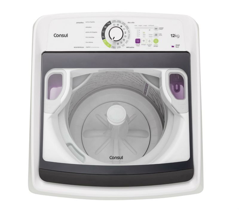 Máquina de lavar: Lavadora de roupas 12Kg Consul CWS12AB - Tampa fechada