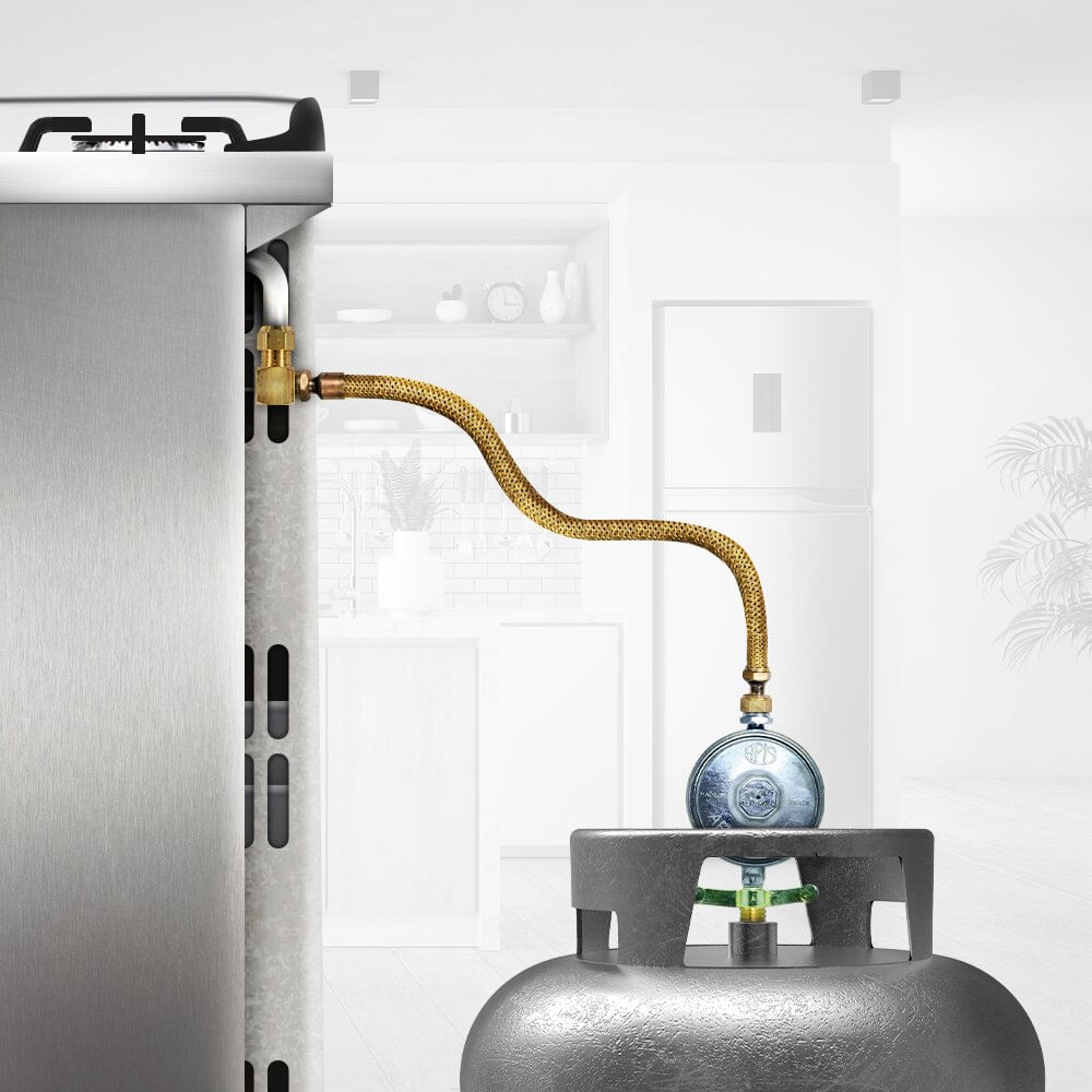 Kit Gás de Botijão para Fogão, Cooktop ou Forno Consul