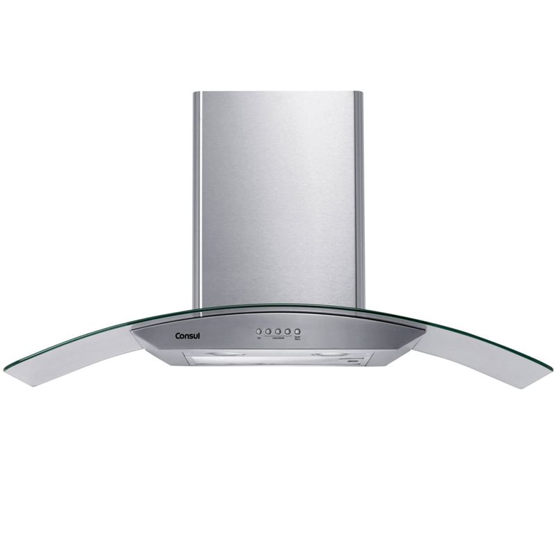 Vista-frontal-da-coifa-de-inox-com-vidro-curvo