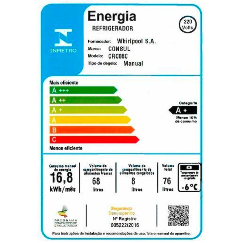 CONSUL-COMPACTOS-CRC08-SELO-220V