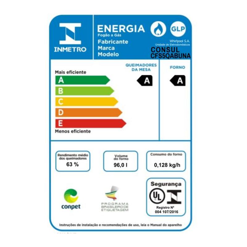 Consul_Fogao_CFS5QAB_Selo_Inmetro