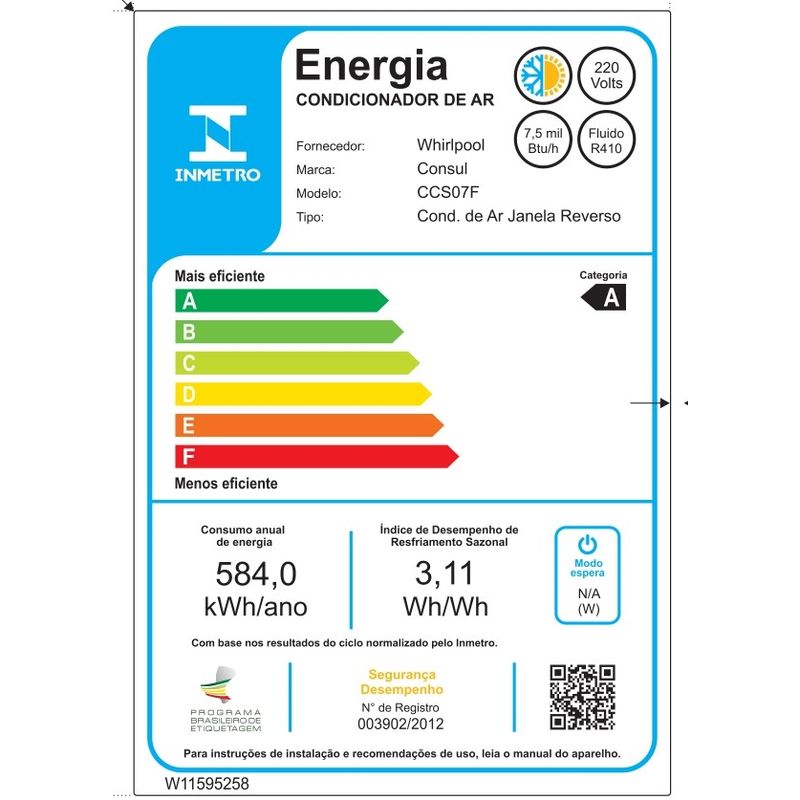 Consul_Ar_Janela_CCS07FBB_Selo_Inmetro_220v