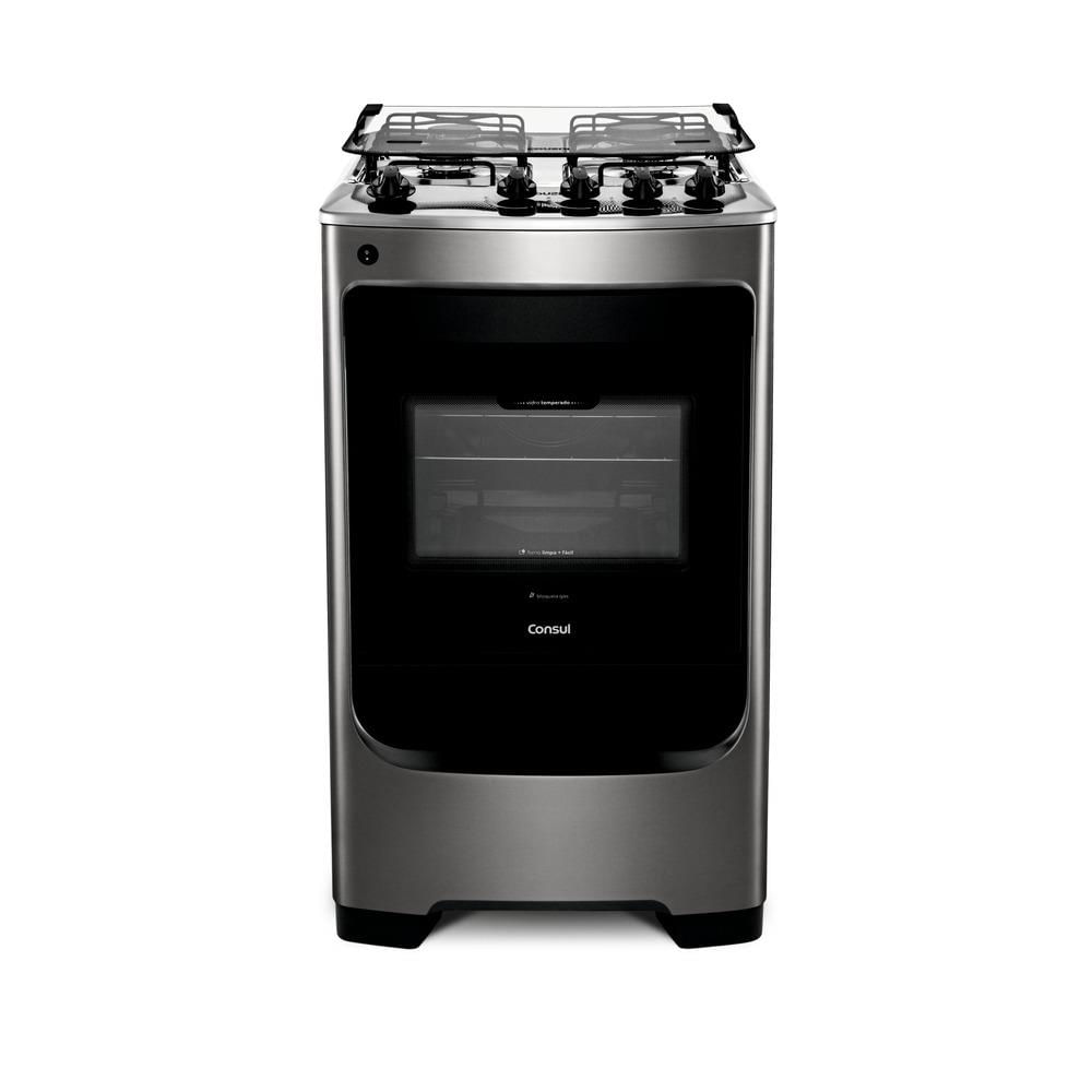 Fogão Consul 4 bocas cor Inox com acendimento automático - CFO4NAR é boa?