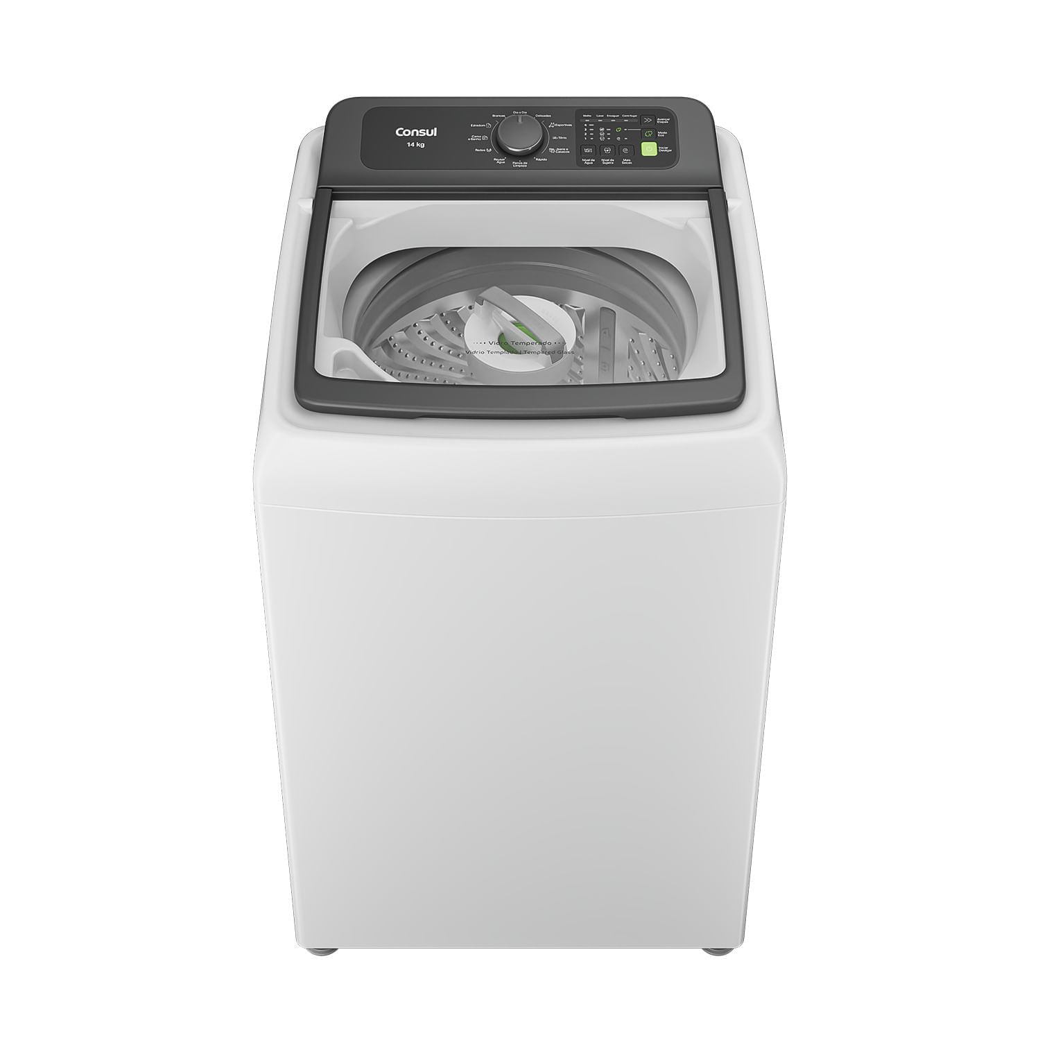 Máquina de Lavar 14kg Branca Consul com Modo Eco - CWN14AB