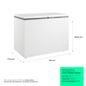 Freezer Horizontal Consul 2 Portas Branco - CHB42MB