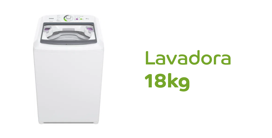Lavadora 18kg