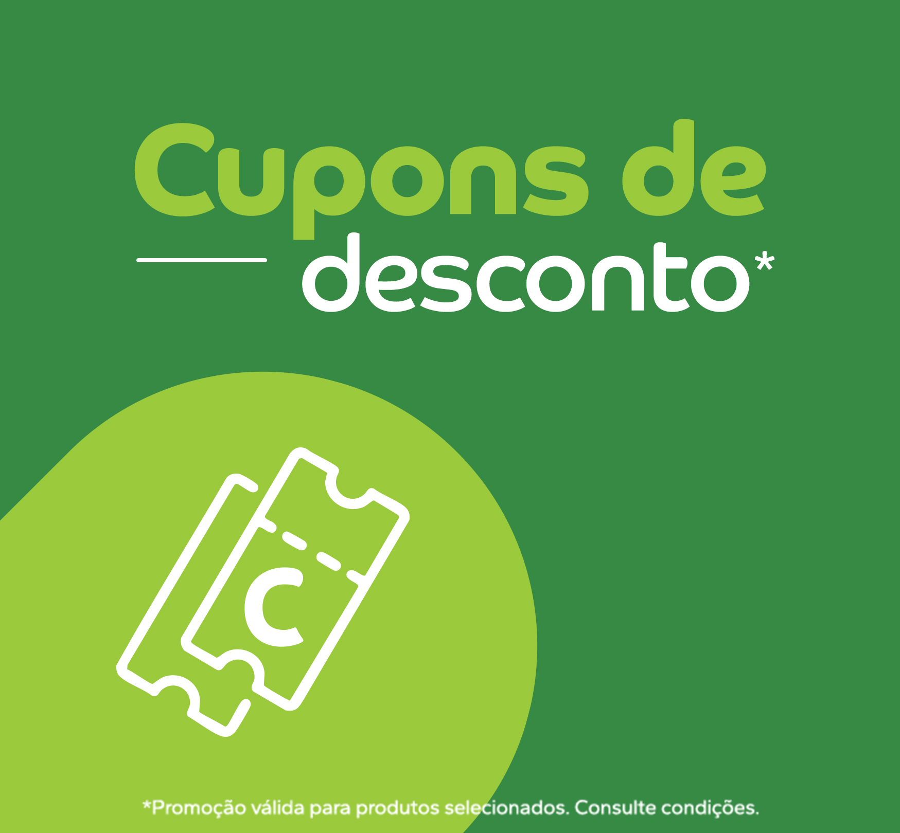 Cupons de Desconto