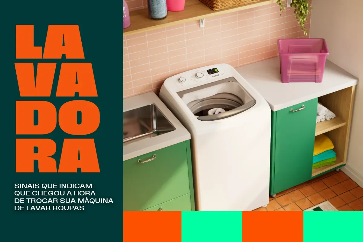 Sinais para trocar sua Máquina de Lavar? Aproveite a Black Friday Consul