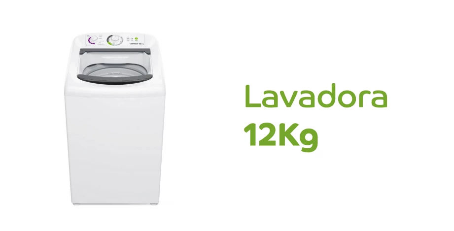 lavadora 12 kg