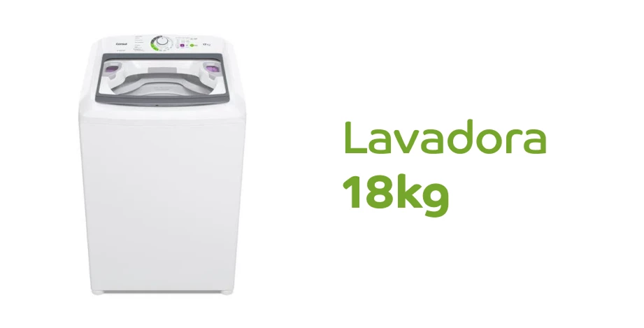 lavadora 18kg