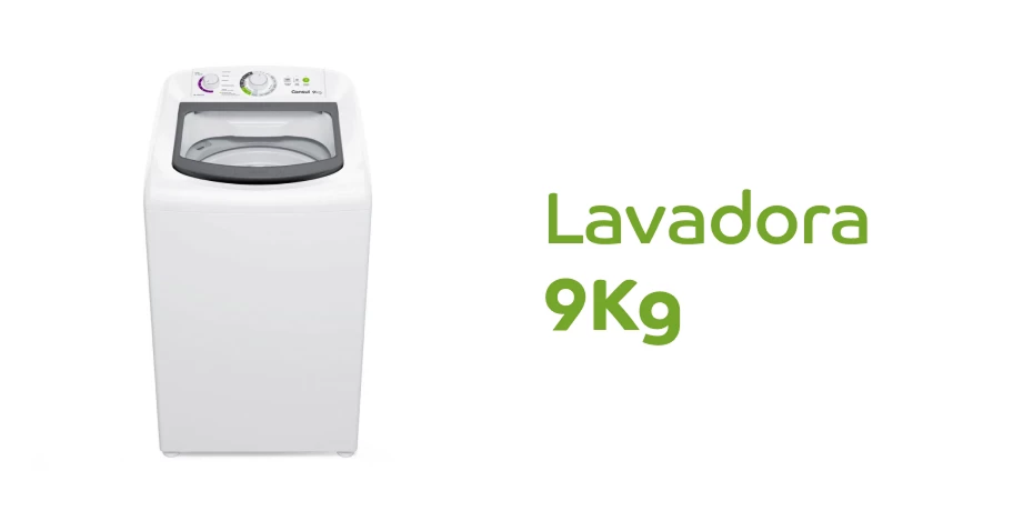 lavadora 9 kg