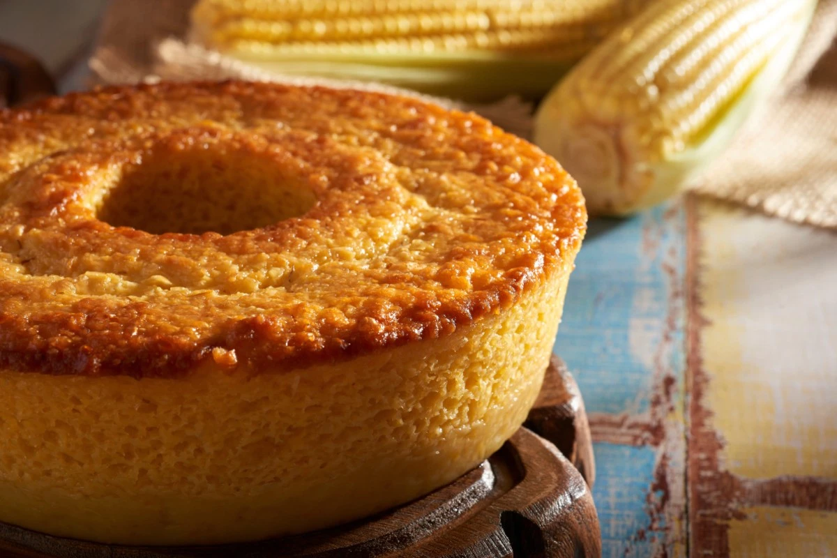 Receita de bolo de milho fofinho